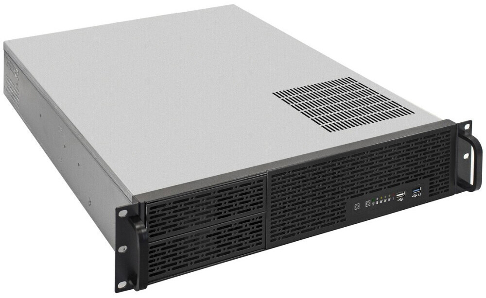 Серверный корпус ExeGate Pro 2U550-06/2U2088/Redundant 2x550W, 550 Вт, Черный детальное изображение - 1