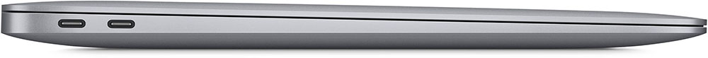 Ноутбук Apple MacBook Air 13 2020 на M1, RAM 8 ГБ, Серый космос, SSD 512 ГБ, Apple graphics 7-core детальное изображение - 2