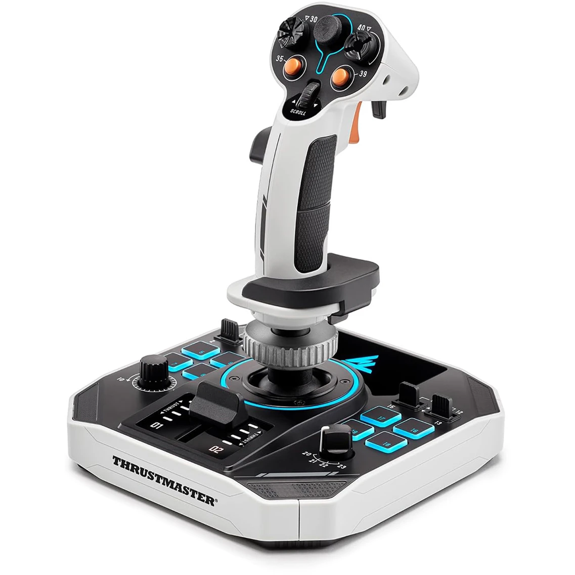 Джойстик ThrustMaster Sol-R 2 HOSAS Space Sim Duo, Белый детальное изображение - 1