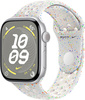 Смарт-часы Apple Watch Series 10 46 мм, Silver Aluminum Case with Pure Platinum Nike Sport Band, Белый вариант - 1