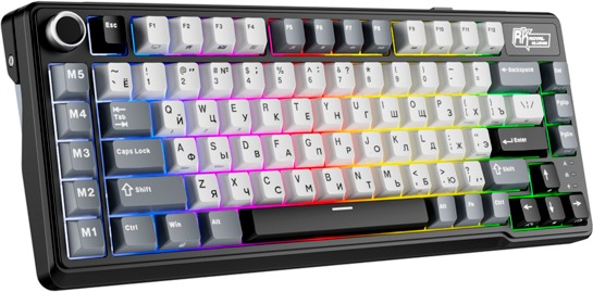 Клавиатура Royal Kludge L75, Cream Switch, Черный детальное изображение - 3