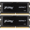 Оперативная память Kingston Fury Impact SO-DIMM DDR5 5600MHz, KF556S40IBK2-32, 2x16 Гб KIT, 32 Гб вариант - 1