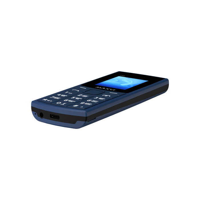 Мобильный телефон MAXVI C40, 32 Мб, Синий, Dual micro-SIM детальное изображение - 8