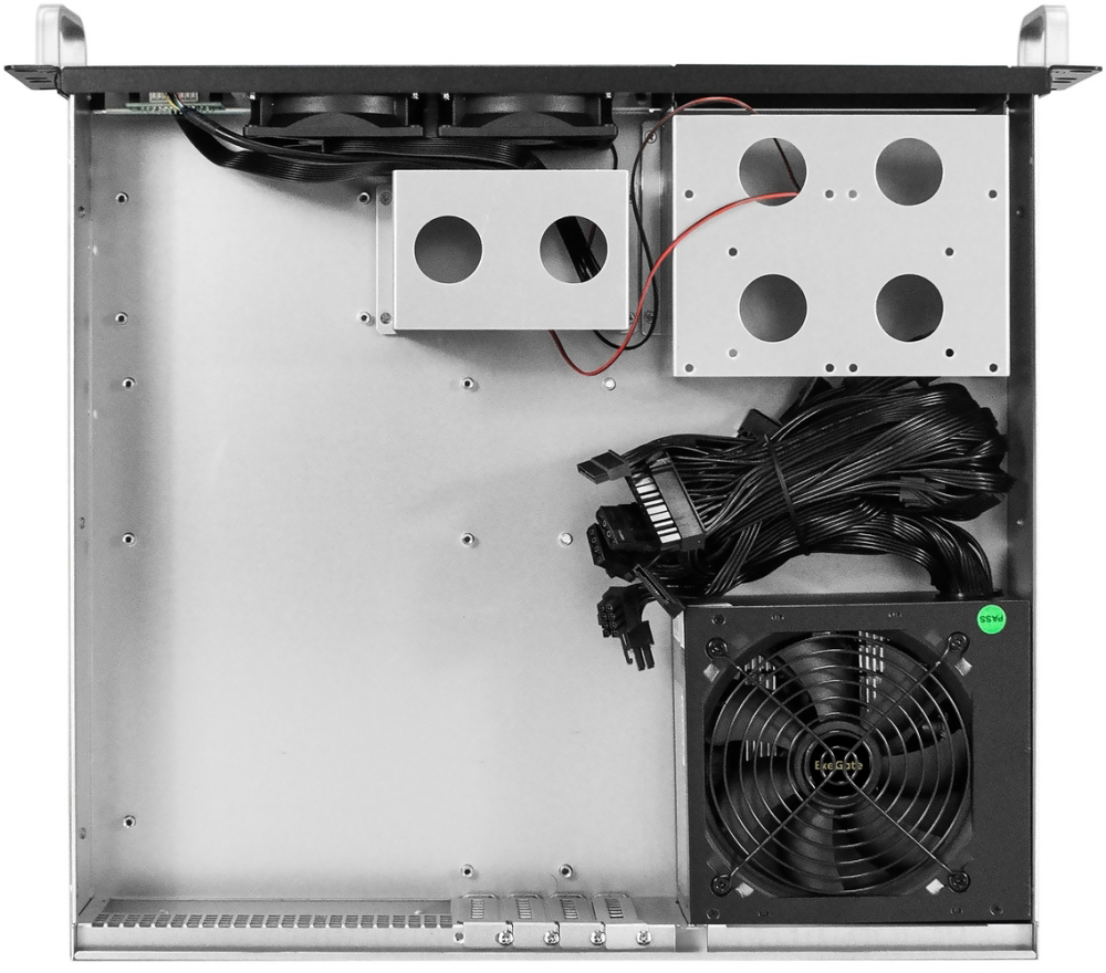 Серверный корпус ExeGate Pro 2U400-02/800PPH-SE, 800 Вт, Черный детальное изображение - 5