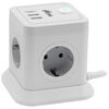 Сетевой фильтр Ritmix RM-242C, 2 м, Белый вариант - 2