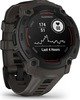 Смарт-часы Garmin Instinct E, 45 мм, Черный с угольно-черным ремешком вариант - 3