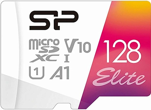 Карта памяти Silicon Power Elite MicroSD (SP128GBSTXBV1V20), 128 Гб детальное изображение - 1