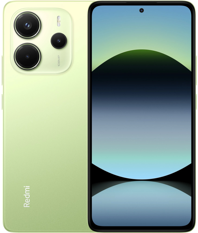 Смартфон Xiaomi Redmi Note 14 128 ГБ, Зеленый, Dual nano SIM детальное изображение - 1
