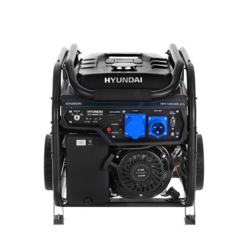 Генератор бензиновый HYUNDAI HHY 10050FE ATS, 7.5 кВт, Черный детальное изображение - 2