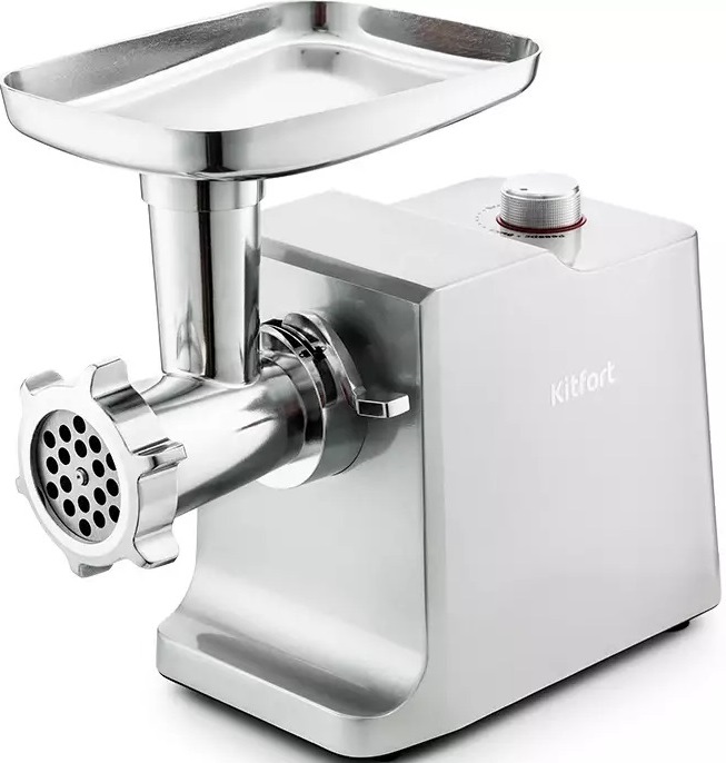 Мясорубка KITFORT KT-2108, Серебряный детальное изображение - 2