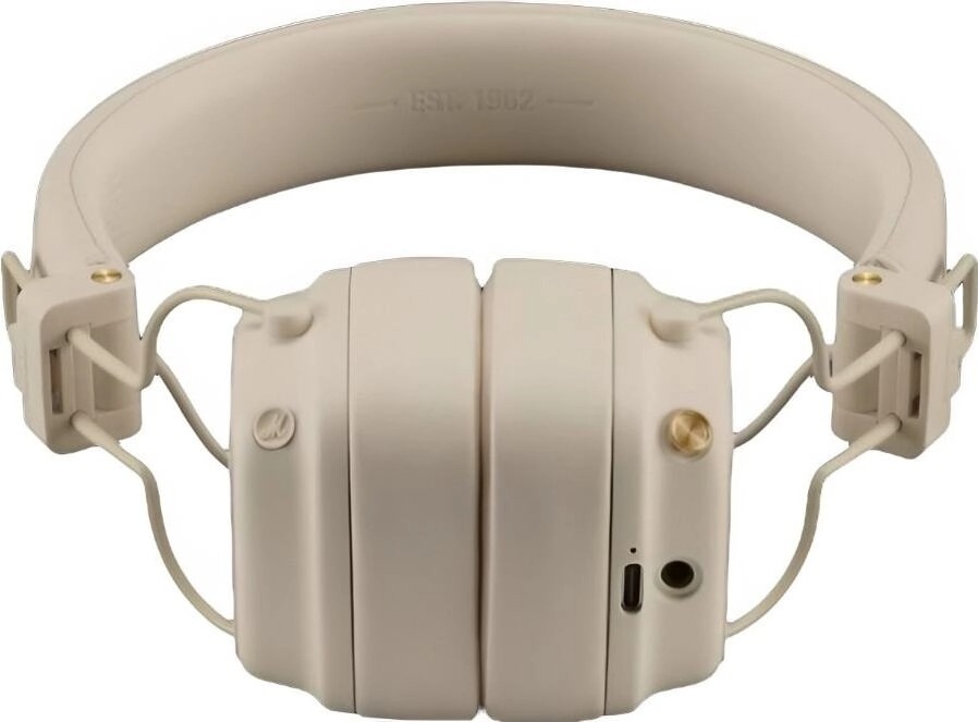 Беспроводные наушники Marshall Major V, Бежевый детальное изображение - 3