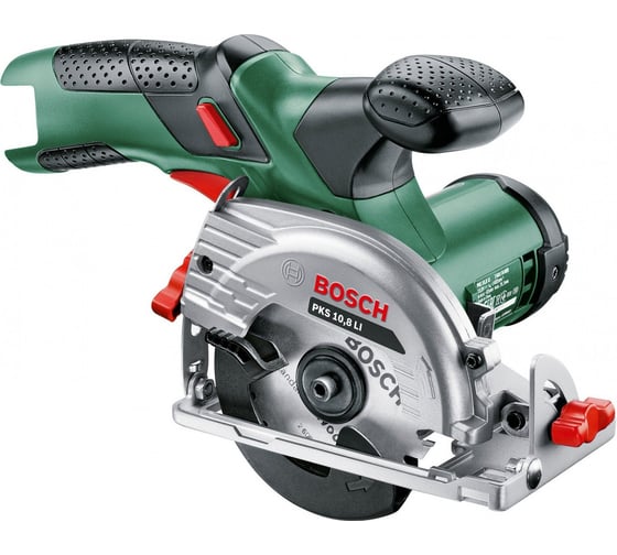 Аккумуляторная дисковая пила BOSCH PKS 10.8 LI, 85 мм, 1400 об/мин детальное изображение - 1
