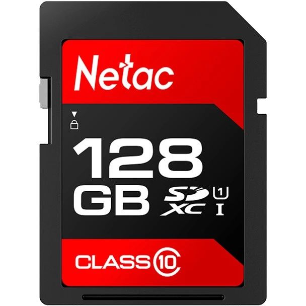 Карта памяти Netac P600 SD (NT02P600STN-128G-R), 128 Гб детальное изображение - 1
