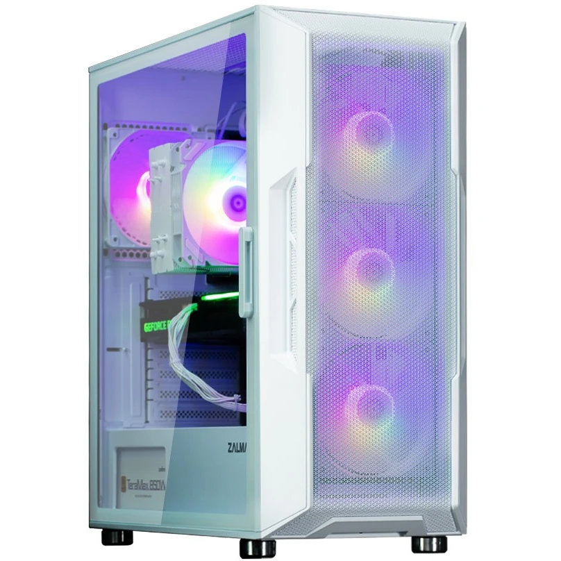 Корпус Zalman I3 Neo ARGB, Белый детальное изображение - 3