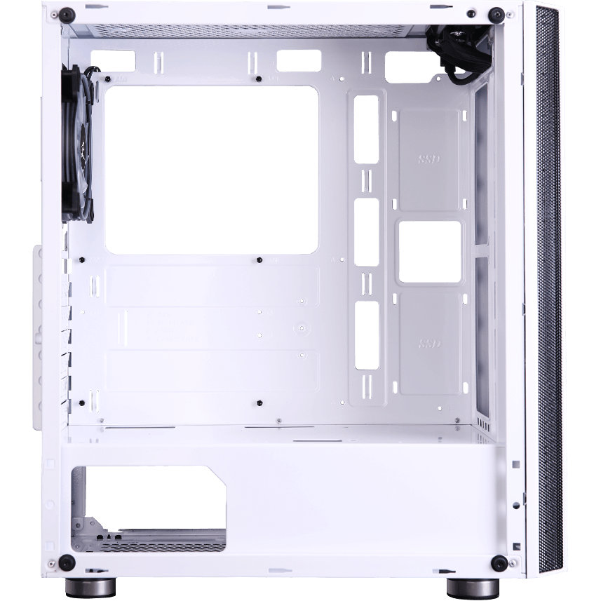 Корпус Zalman R2, Белый детальное изображение - 4