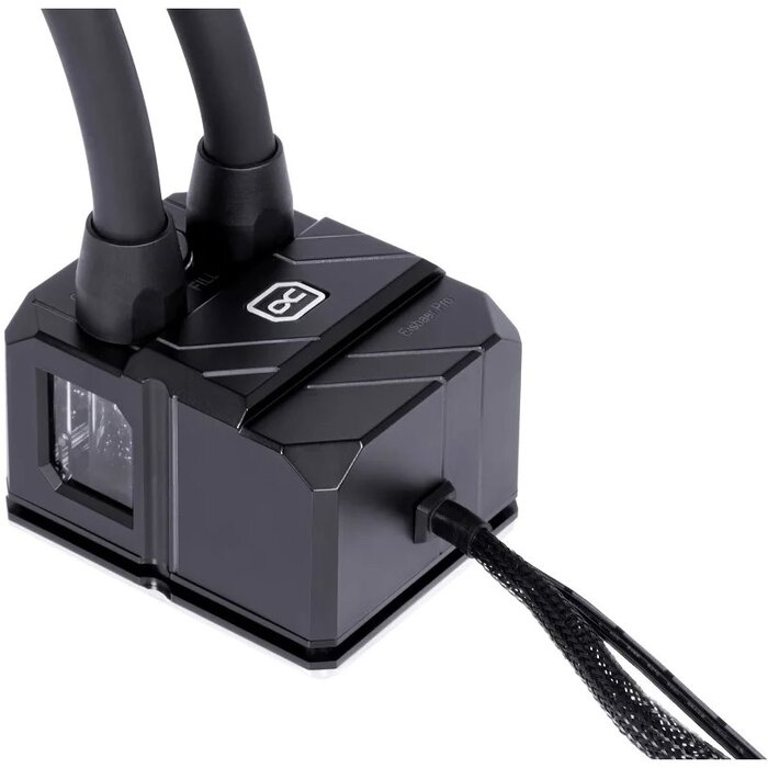 Система жидкостного охлаждения Alphacool Eisbaer Pro Aurora 360 CPU AIO, Черный №3