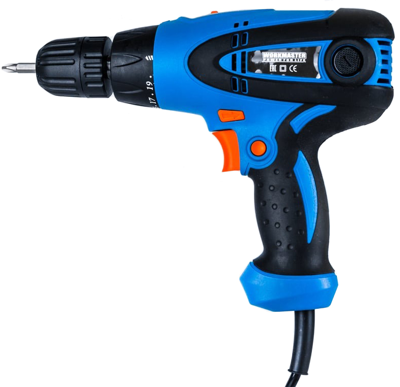 Дрель WorkMaster ДШ-400-2, 220 В, 40 Нм, 400 Вт детальное изображение - 1