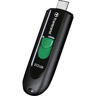 USB Flash накопитель Transcend JetFlash 790C 512 ГБ, черный детальное изображение - 2
