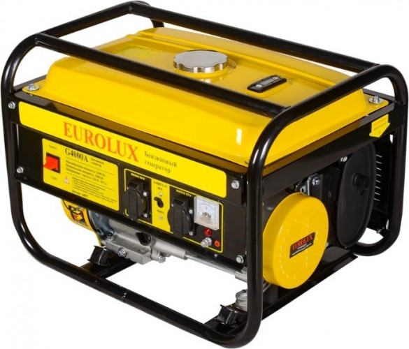 Генератор бензиновый EUROLUX G4000A 64/1/38, 3 кВт, Желтый детальное изображение - 1