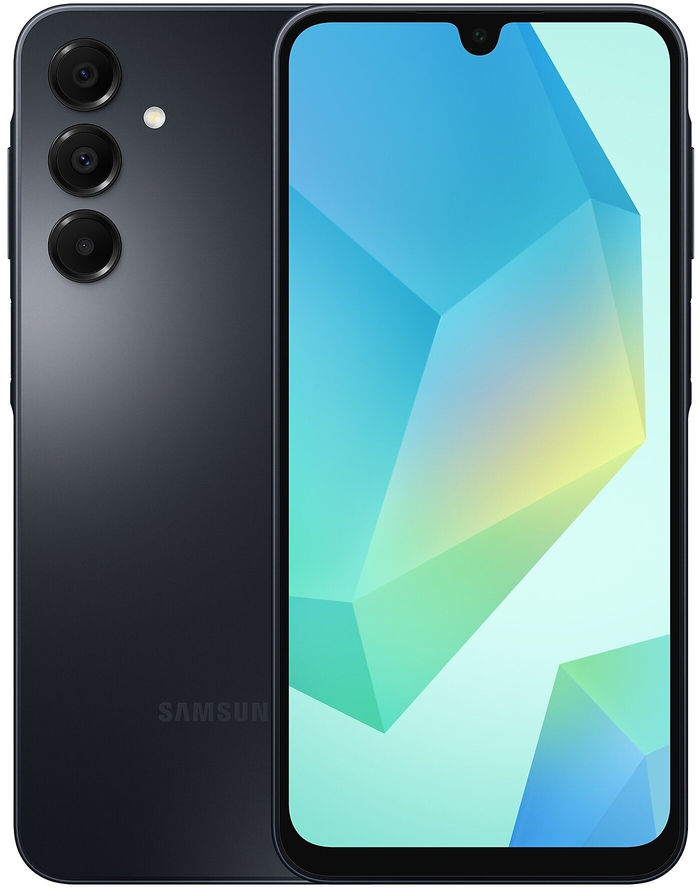 Смартфон Samsung Galaxy A16 4G 6/128 Гб, Черный, Dual nanoSIM №1