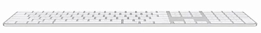 Клавиатура Apple Magic Keyboard Touch ID Numeric Keypad USB-C (MXK73), Белый детальное изображение - 4