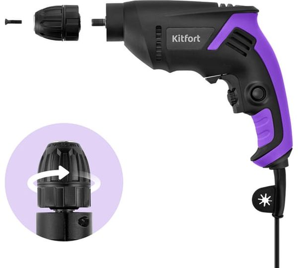 Аккумуляторная дрель-шуруповерт KITFORT КТ-6531, 18 В, 30 Нм, б/а  детальное изображение - 5