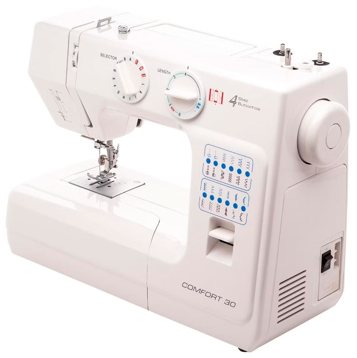 Швейная машина Comfort 30, Белый детальное изображение - 2