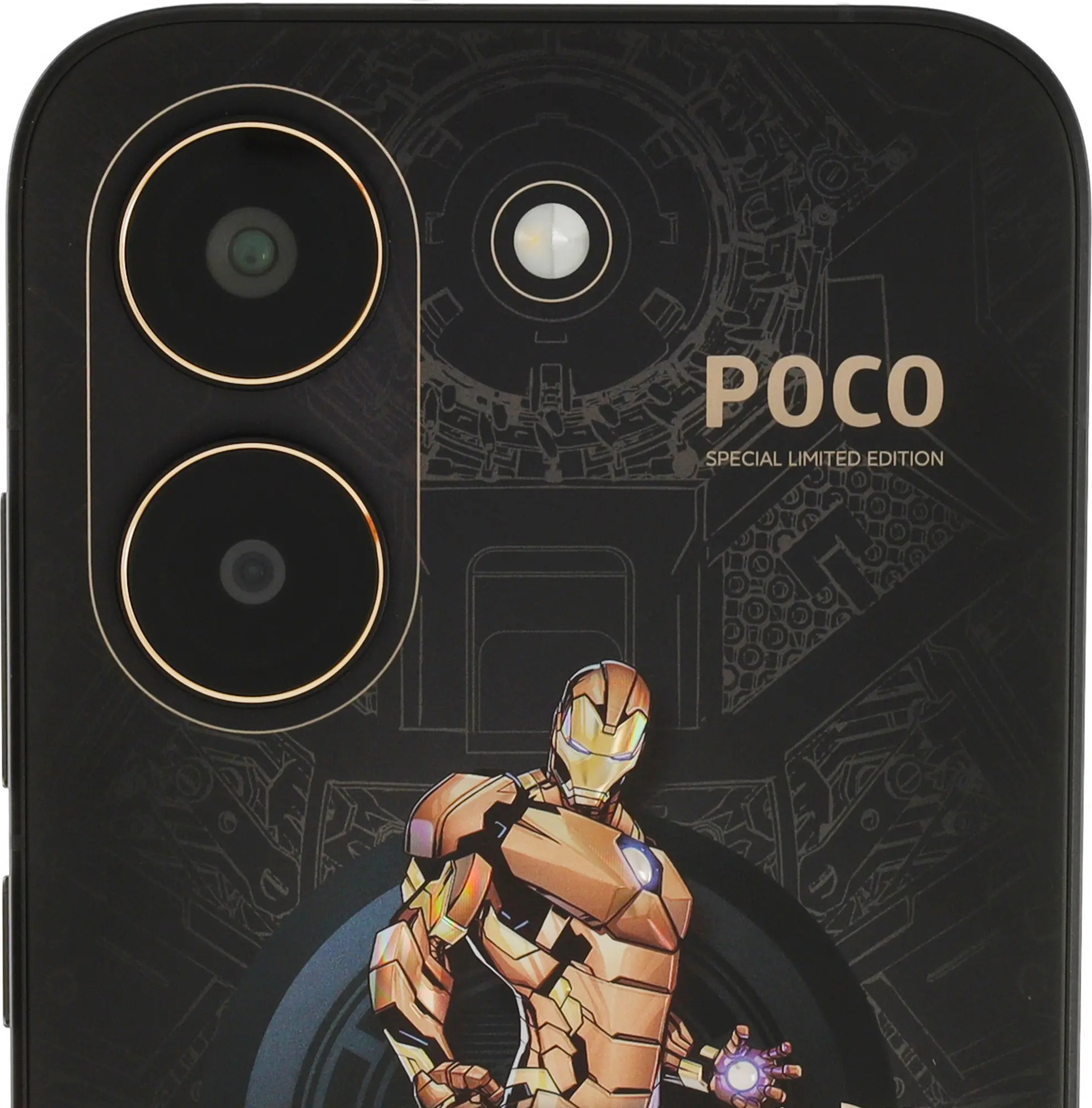 Смартфон Xiaomi POCO X8 Pro 5G Iron Man Edition 12/512 ГБ, Черный, Dual nano SIM детальное изображение - 6