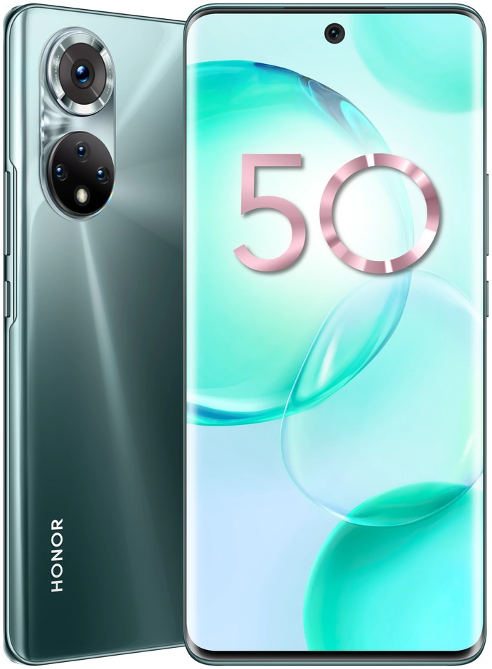 Смартфон Honor 50 128 Гб, Изумрудно-зеленый, Dual nano SIM №4