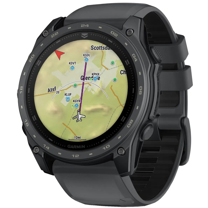 Смарт-часы Garmin Tactix 8 Amoled edition, 51 мм, Cerakote Coating Slate Grey, Грифельно-серый №3