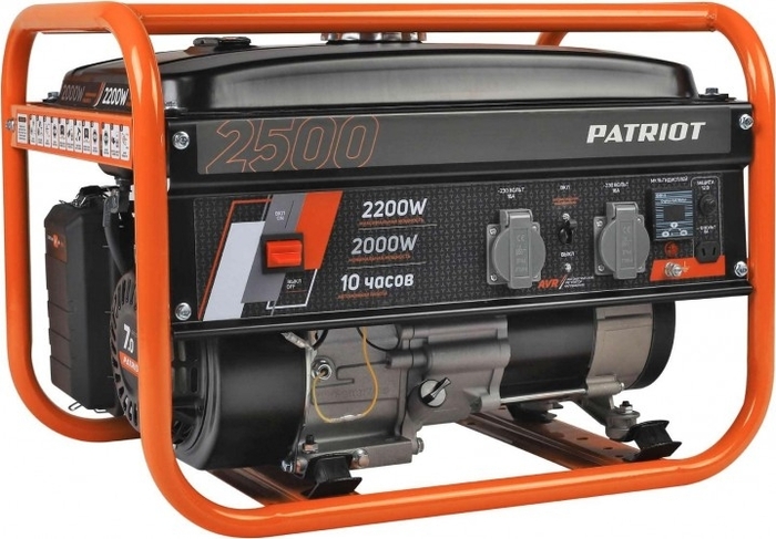 Генератор бензиновый PATRIOT GRS 2500 476102230, 2 кВт, Оранжевый №1