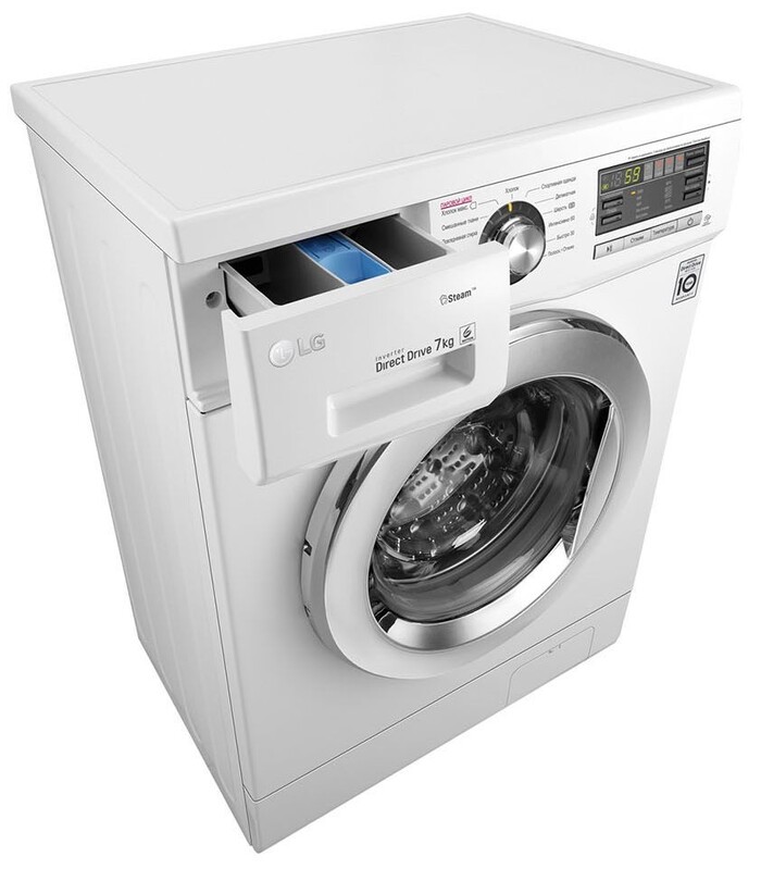 Стиральная машина LG F1296HDS0, Белый №12