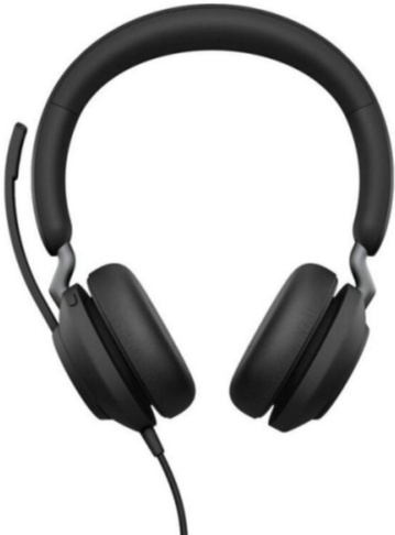 Гарнитура Jabra Evolve2 40 SE USB-A, Черный детальное изображение - 1