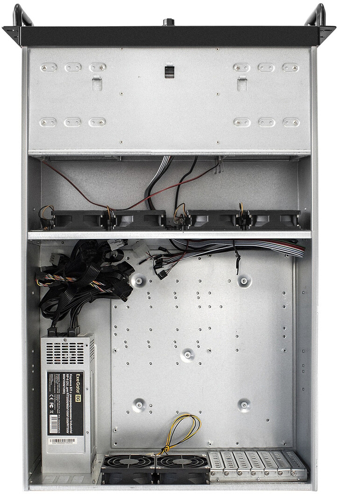 Серверный корпус ExeGate Pro 4U650-010/4U4139L/Redundant 2x1200W, 1200 Вт, Черный №3