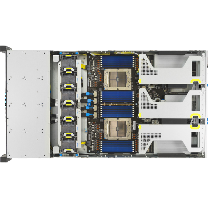 Серверная платформа ASUS RS720A-E13-RS24G, 3200 Вт детальное изображение - 8