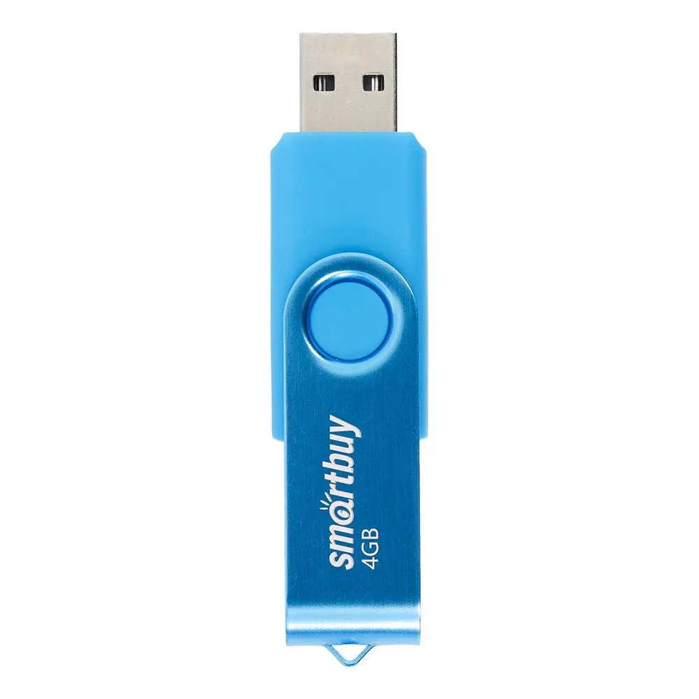 USB Flash накопитель SmartBuy Twist (SB004 ГБ2TWB) 4 ГБ, синий детальное изображение - 2