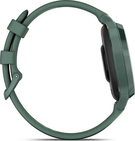 Смарт-часы Garmin Lily 2 Active, 38 мм, с яшмовым зеленым безелем, силиконовый ремешок детальное изображение - 5