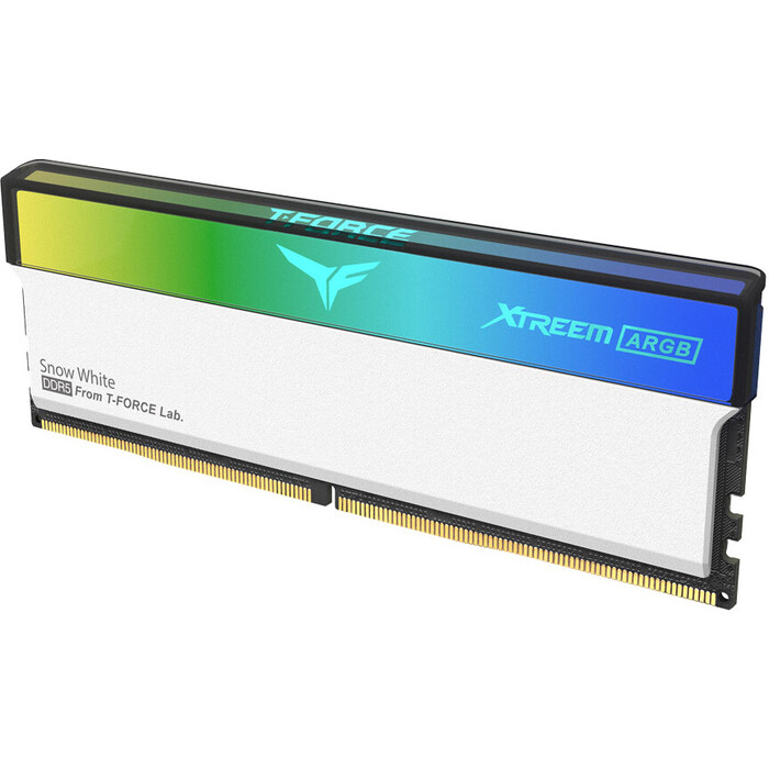 Оперативная память Team T-Force XTREEM White ARGB DDR5 6400MHz, FFAD532G6400HC32ADC01, 2x16 Гб KIT, 32 Гб №4