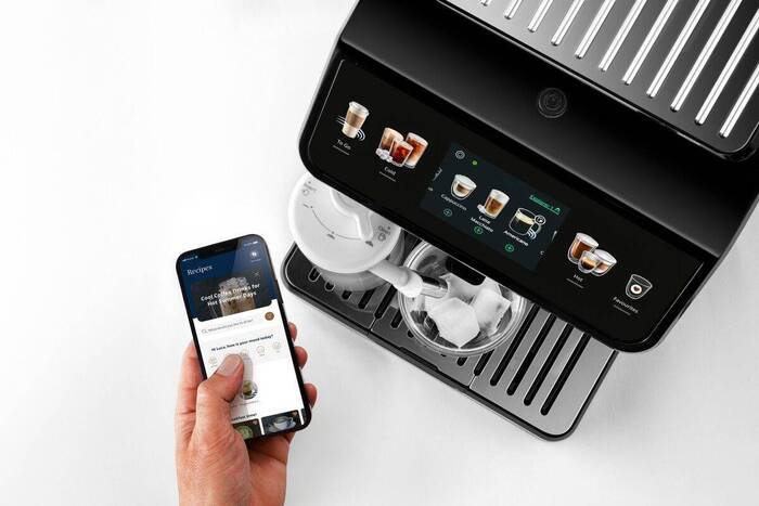 Кофемашина Delonghi Eletta Explore ECAM450.55.S, Серебряный №7