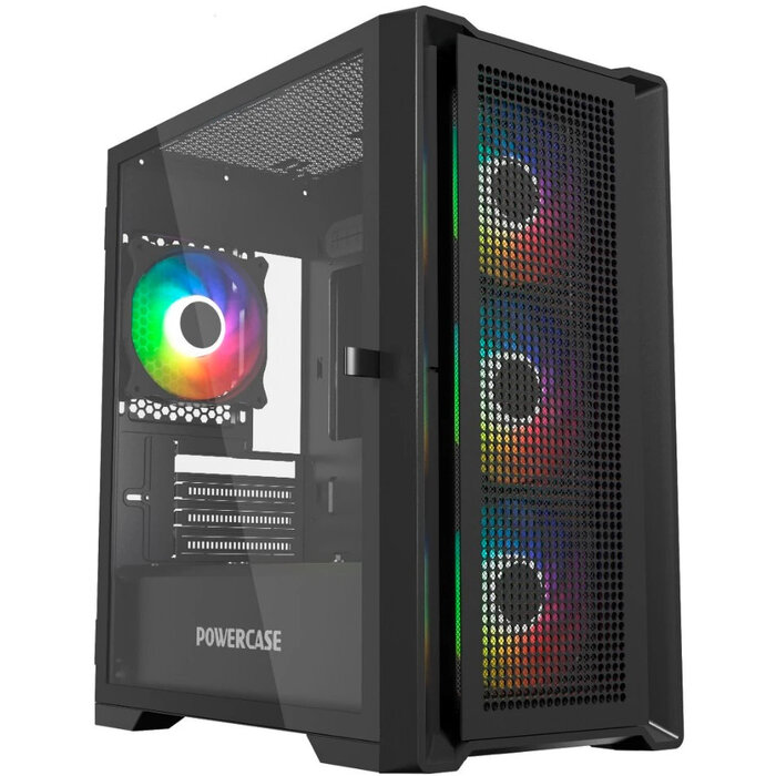 Корпус Powercase Alisio Micro X4B V2, Черный №2