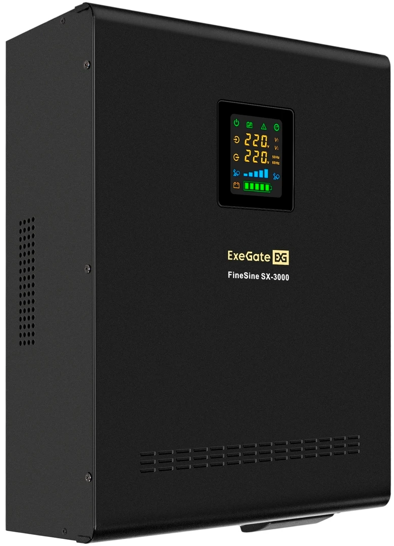 ИБП ExeGate FineSine SX-3000.LCD.AVR.2SH.T детальное изображение - 1