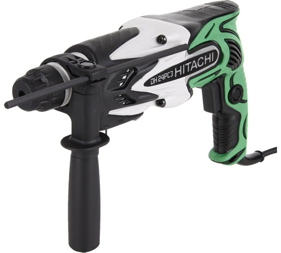 Перфоратор Hitachi DH24PC3-NR 800 Вт, 3.2 Дж, 0-4600 уд/мин детальное изображение - 1