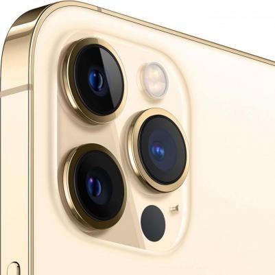 Смартфон Apple iPhone 12 Pro Max 256 Гб, Золотой, Dual nano SIM детальное изображение - 5