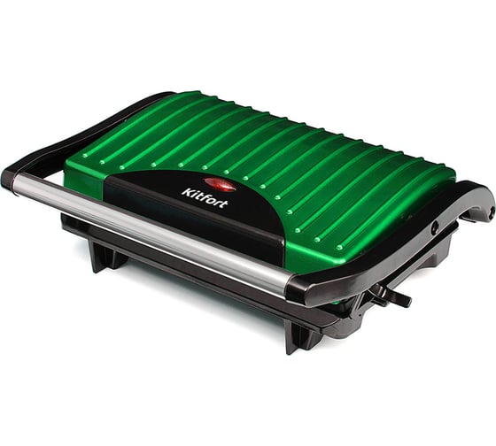 Бутербродница KITFORT Panini Maker КТ-1609-3, Черный детальное изображение - 1