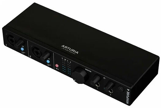 Звуковая карта Arturia MiniFuse 4, Черный детальное изображение - 3