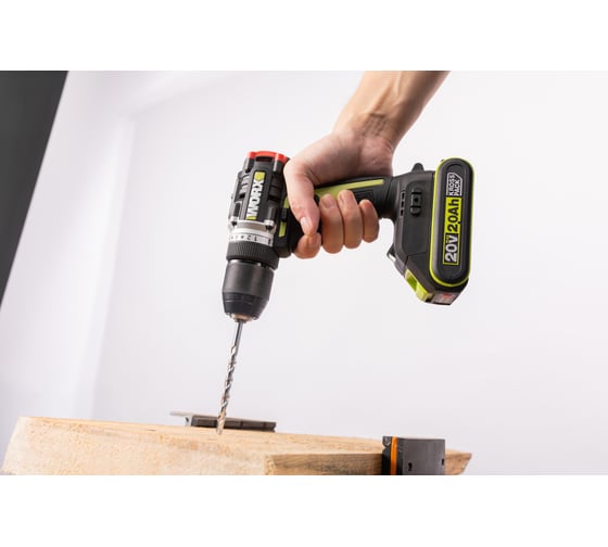Аккумуляторная дрель-шуруповерт WORX Professional WU182, 20 В, 60 Нм, 2 А·ч детальное изображение - 16