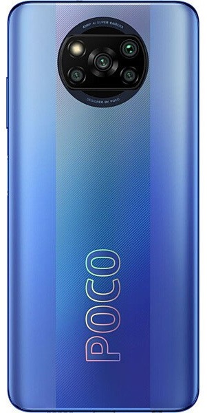 Смартфон Xiaomi POCO X3 Pro 256 ГБ, Синий иней, Dual nano SIM детальное изображение - 4