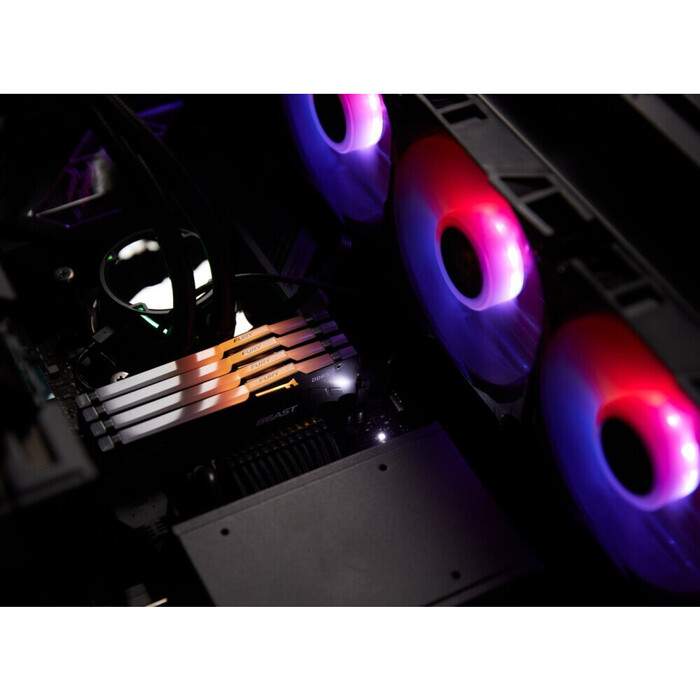 Оперативная память Kingston Fury Beast Black RGB DDR5 6000MHz, KF560C36BBEA-8, 8 Гб №4