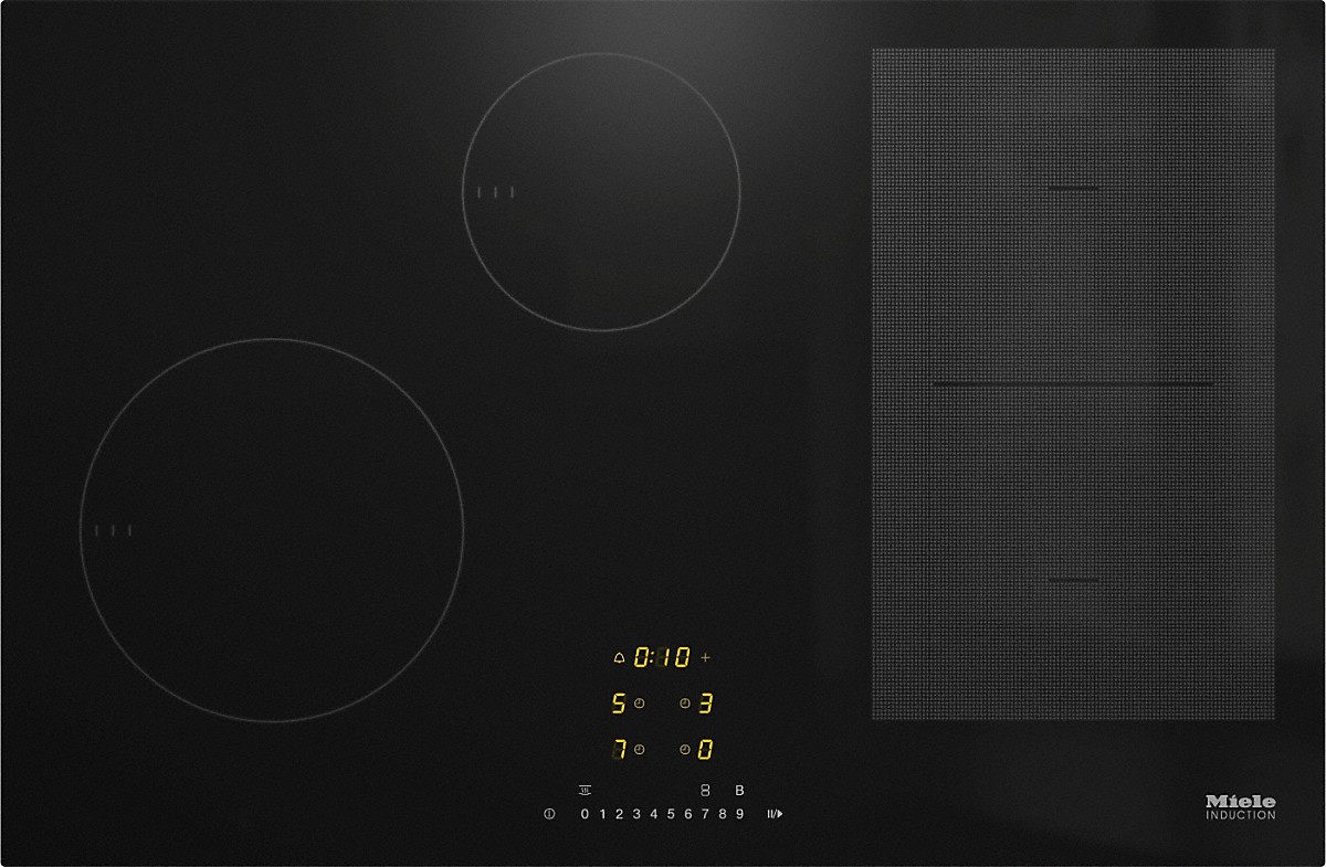 Индукционная варочная панель Miele KM 7414 FX, Черный детальное изображение - 1