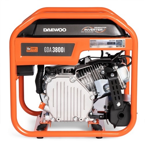 Генератор бензиновый DAEWOO GDA 3800i, 3.5 кВт, Оранжевый детальное изображение - 2